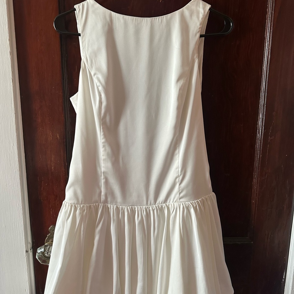 High Neck Bubble Hem Dress